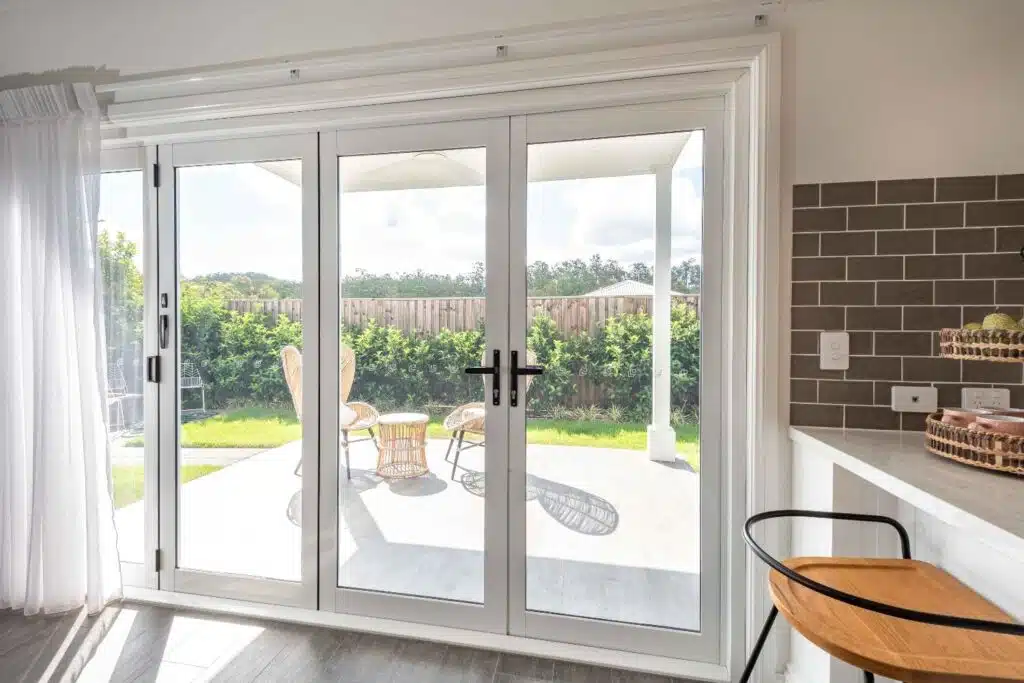 Hinged security door installation Brisbane
