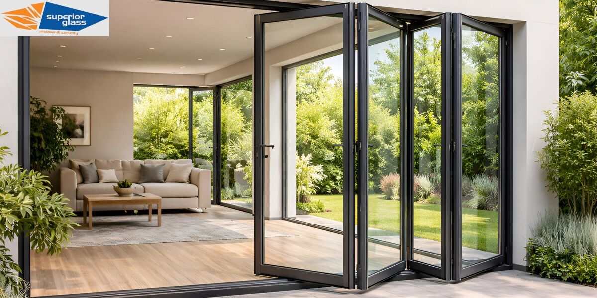 Bi-Fold Glass Doors
