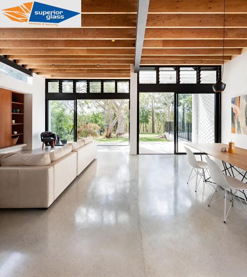 Office glass partition Brisbane commercial project