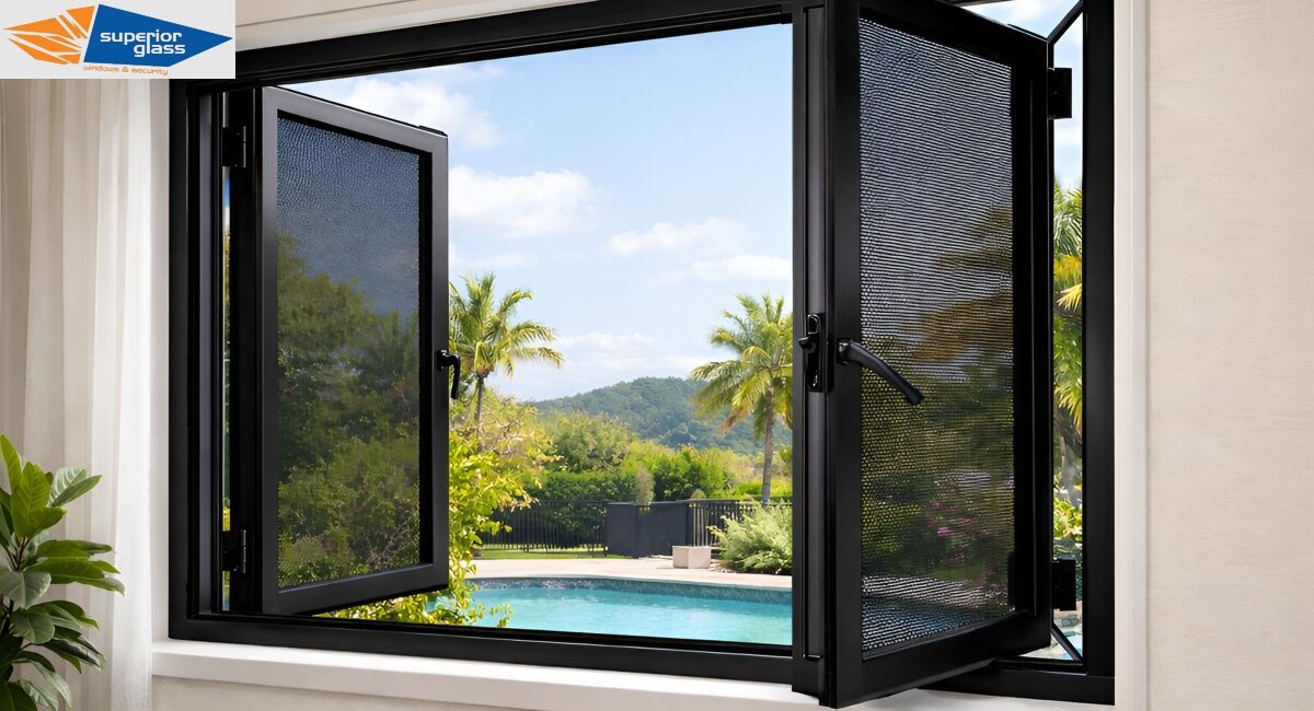 Prowler proof mesh security window Brisbane